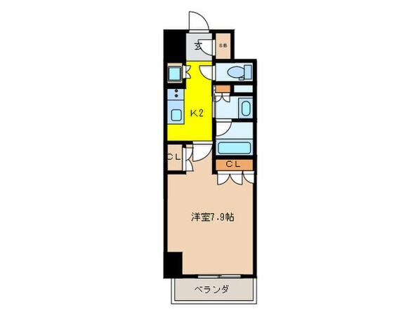 パークアクシス名駅南グランデの物件間取画像